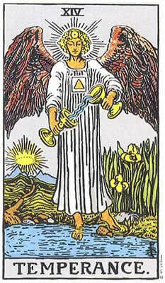 Temperance Tarot Card Meanings -